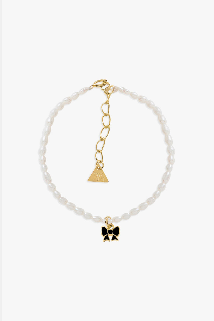Bow Pearl Bracelet
