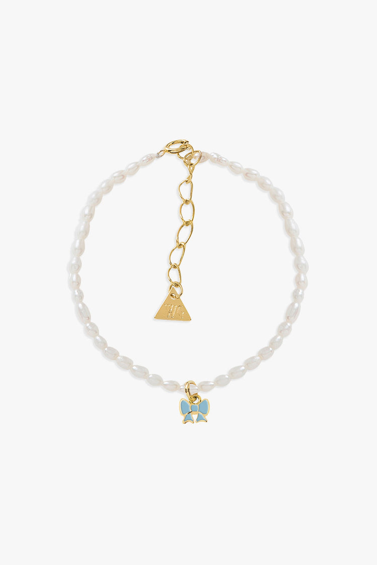 Bow Pearl Bracelet