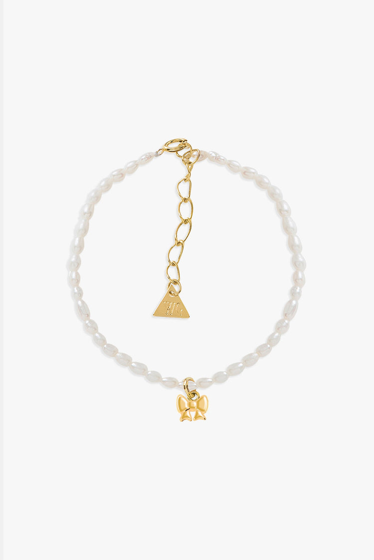 Bow Pearl Bracelet