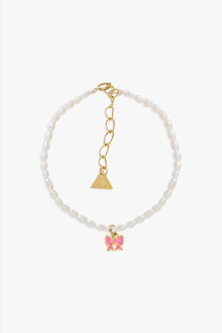 Bow Pearl Bracelet
