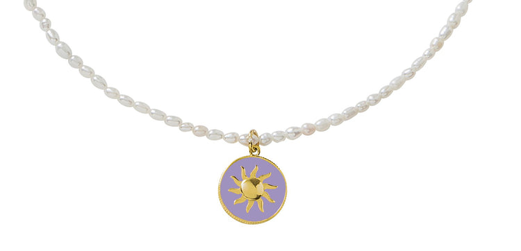 Cosmic Love Pearl Necklace