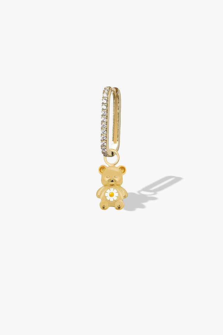 Daisy Bear Crystal Hoop